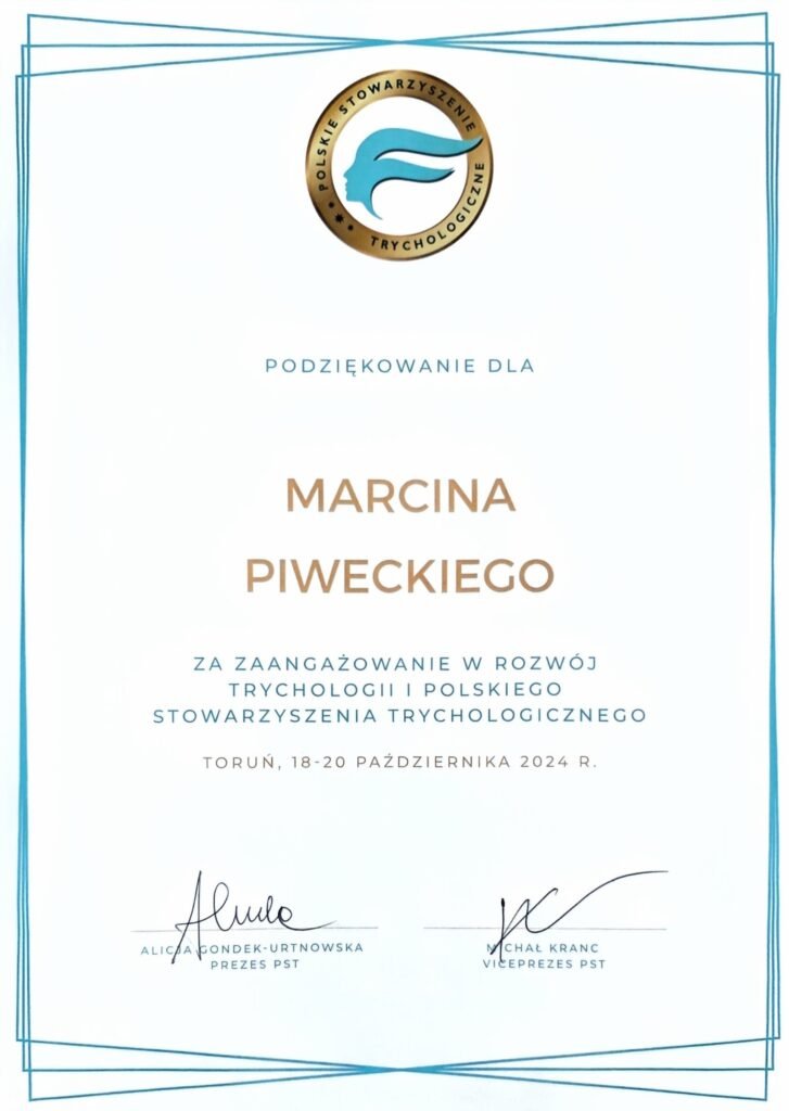 Marcin Piwecki dyplom